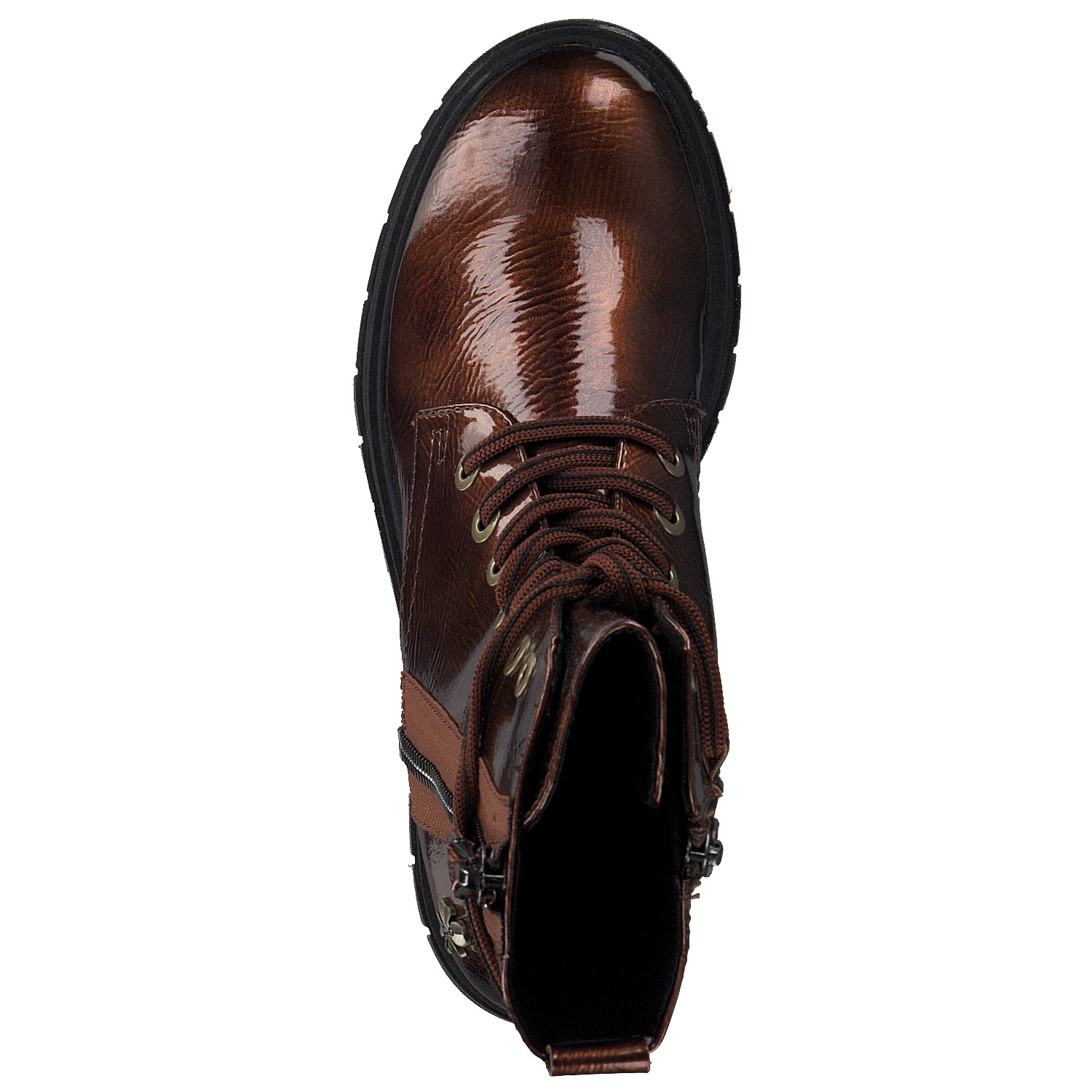 Marco Tozzi 85200, Schnürstiefeletten, Damen, BRONCE PATENT