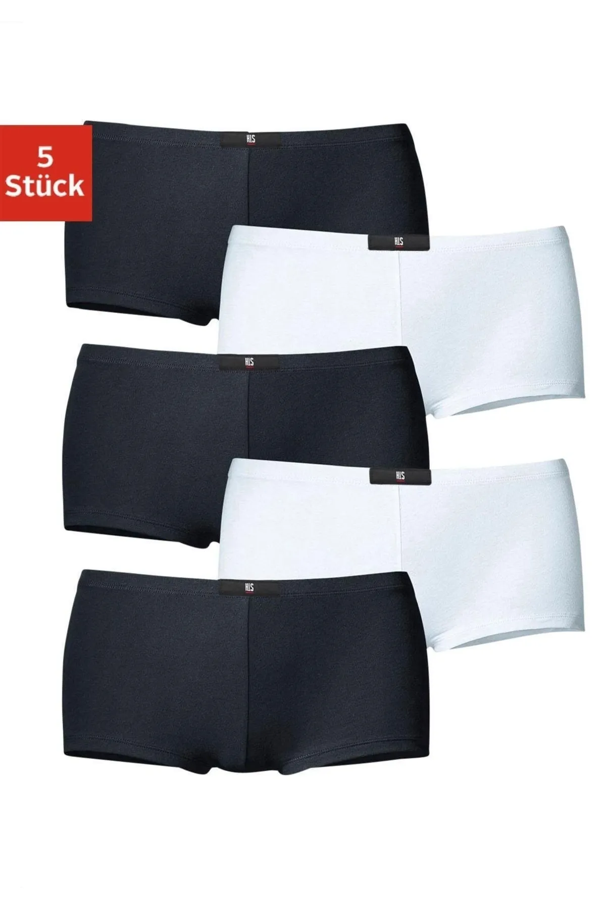 HIS  Unterhosen - Schwarz - Unifarben