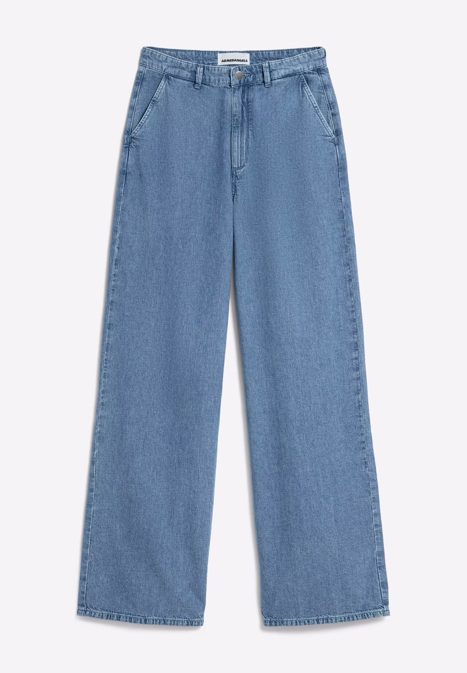 Wide Leg High Waist aus Bio-Baumwoll Mix