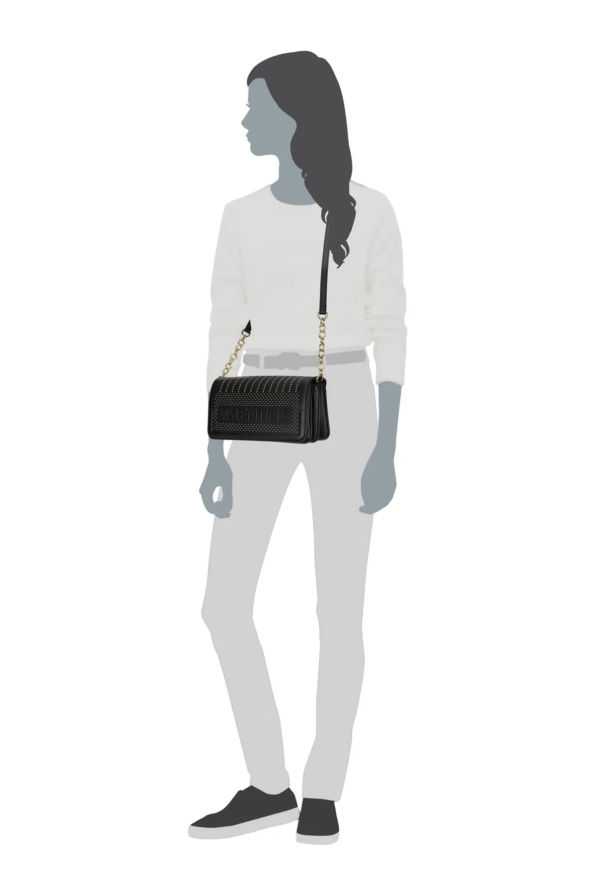 Valentino Bags  Umhängetasche Mittens Flap Bag G03
