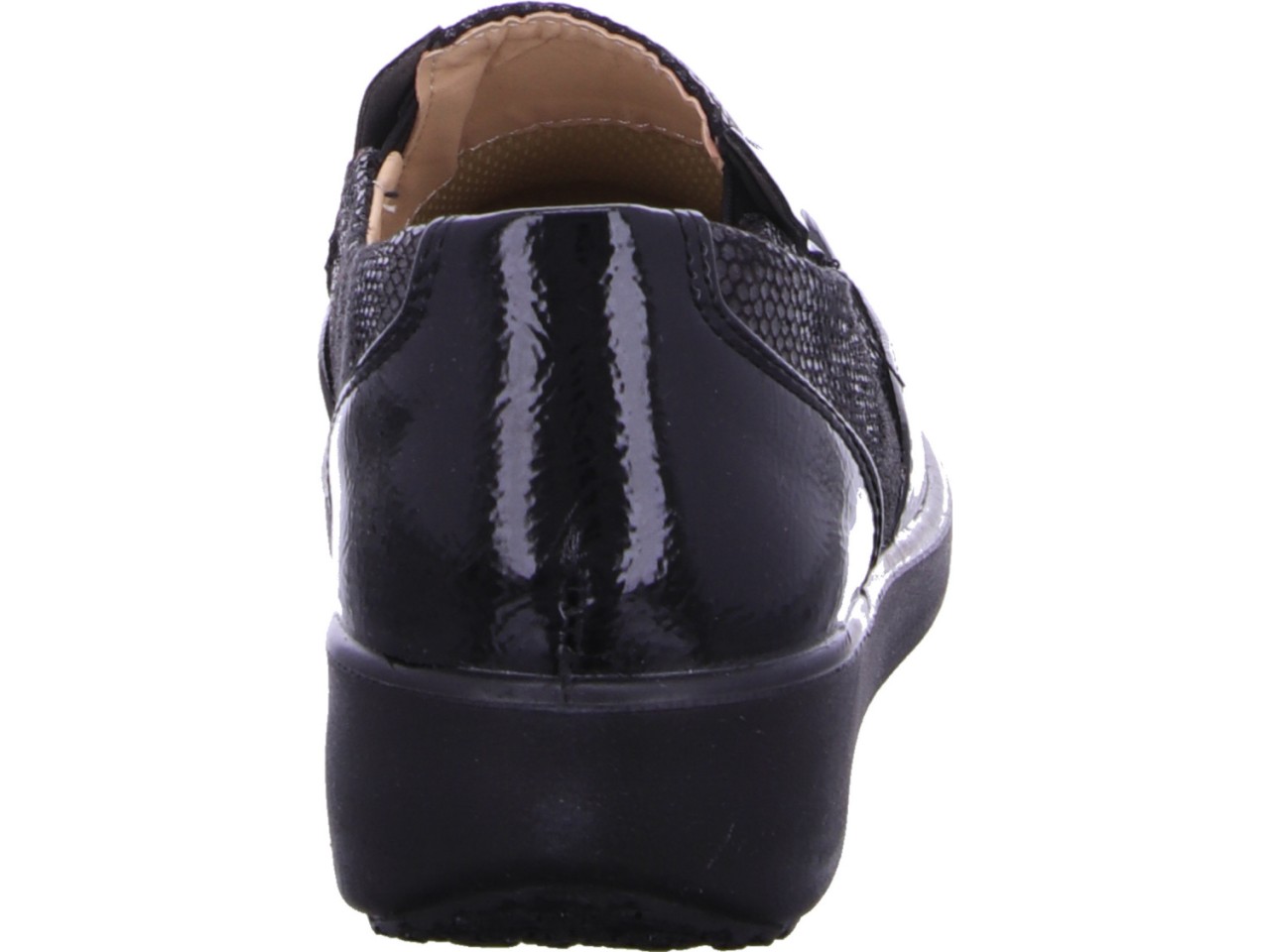 DIVERSE Sportliche Slipper schwarz