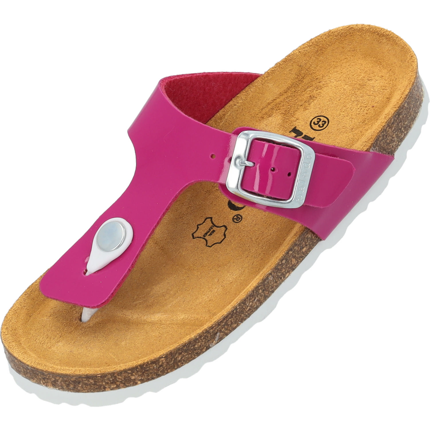 Palado Kids Kos G Lack, Zehentrenner, Kinder, Magenta