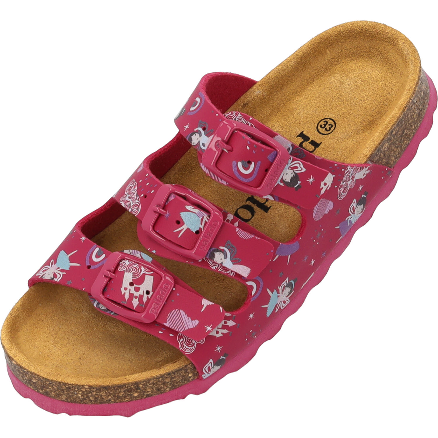 Palado Kids Capri G Print, Pantoletten, Kinder, Pink Fairy