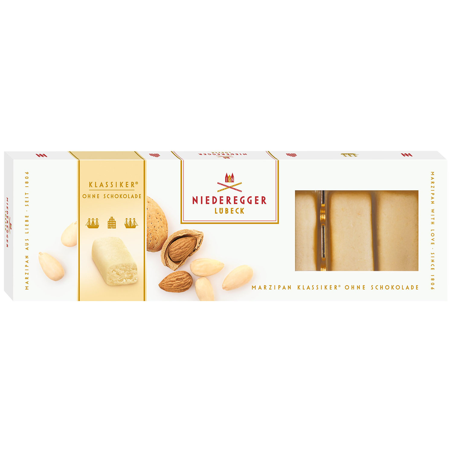 Niederegger Marzipan Klassiker ohne Schokolade 100g