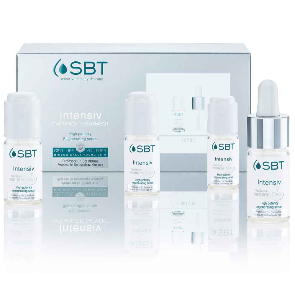 SBT Intensiv Serum 28-Tage-Ausstrahlungskur 4 x 10 ml