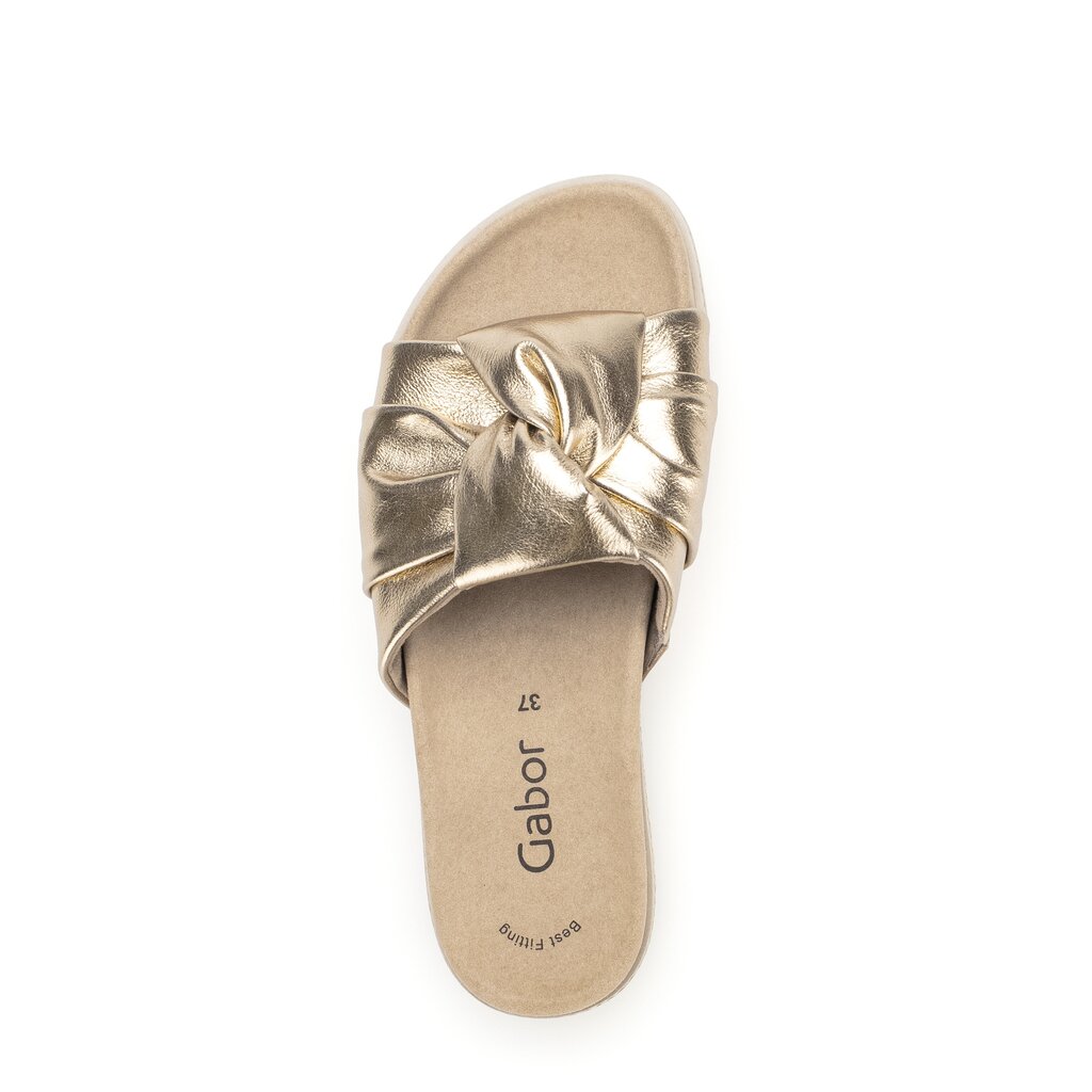 Gabor fashion Pantolette gold