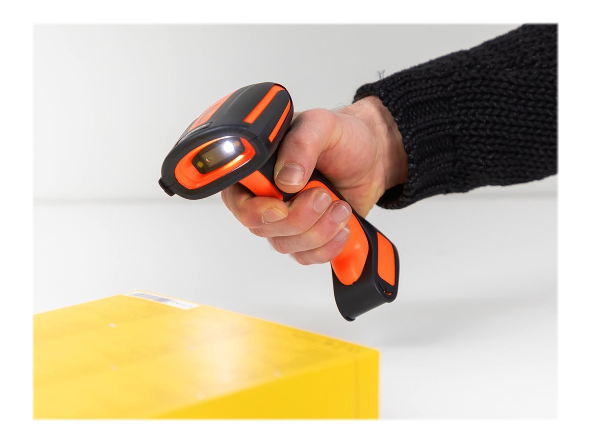 Delock DELOCK Industrie Barcode Scanner 1D und 2D für 2,4GHz oder Bluetooth m Handscanner