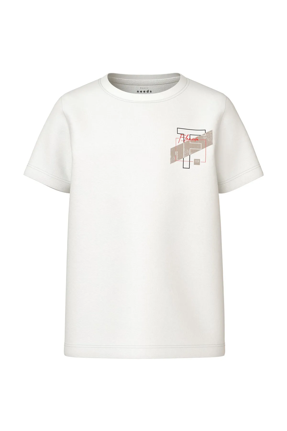 name ıt  T-Shirt - Weiß - Regular Fit