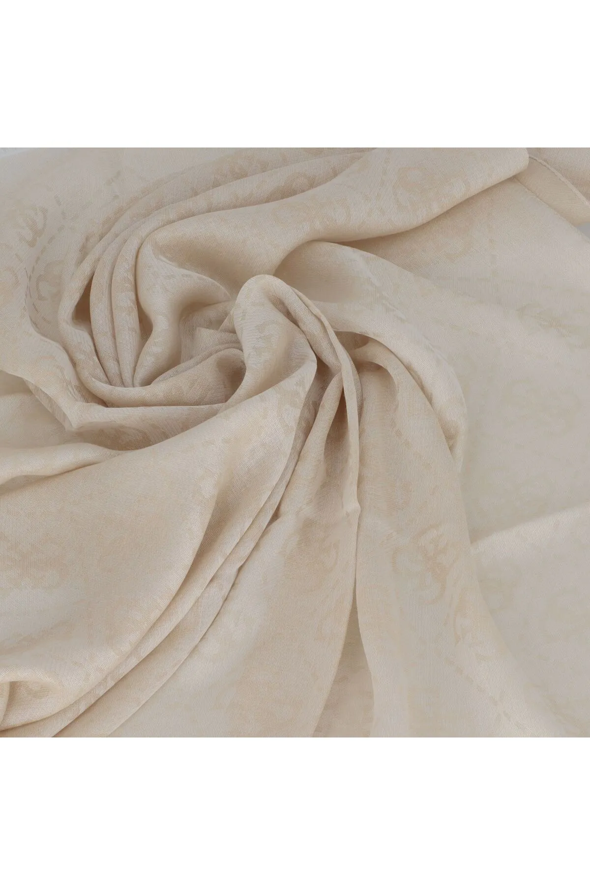 Guess  Schal - Beige - Unifarben
