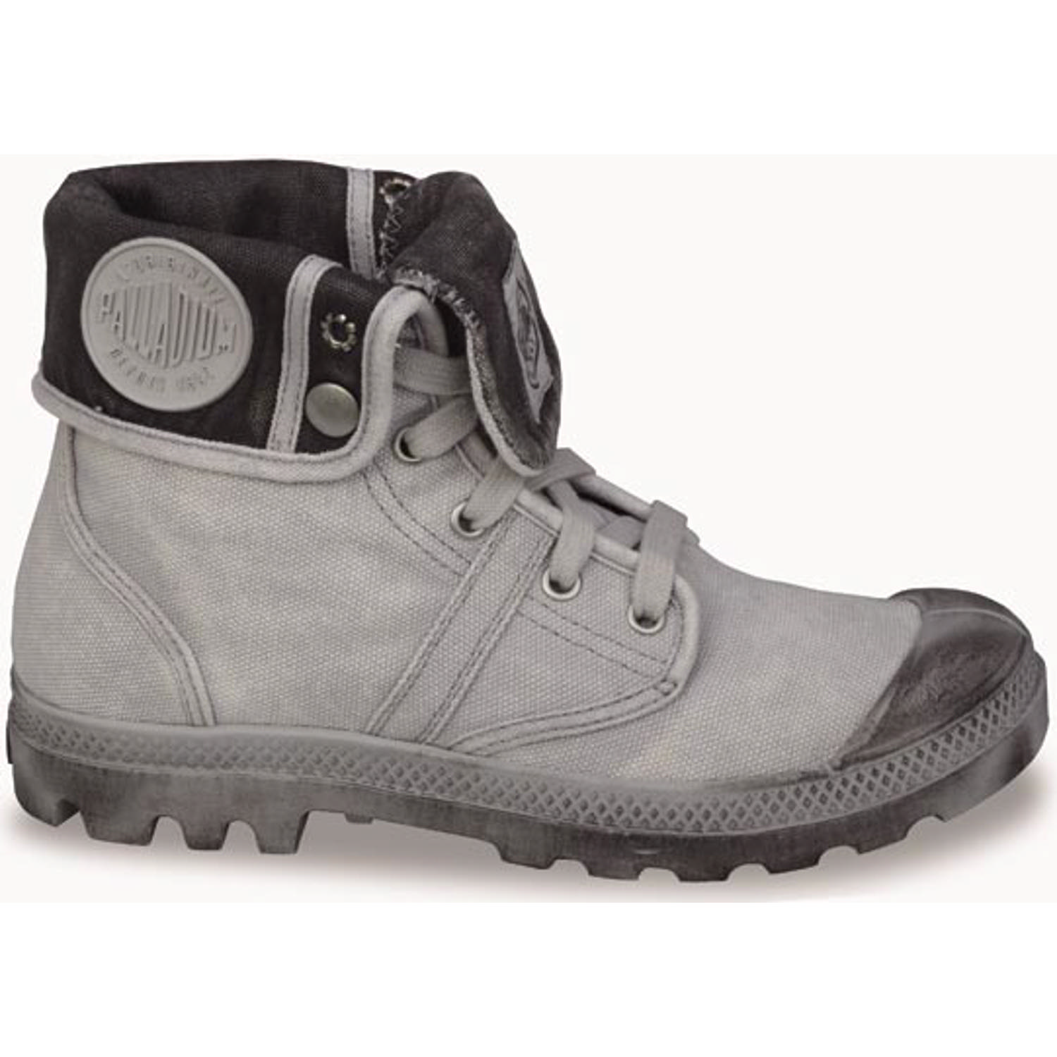 Palladium 92478, Schnürstiefel, Damen, Grau (Vapor/Metal)