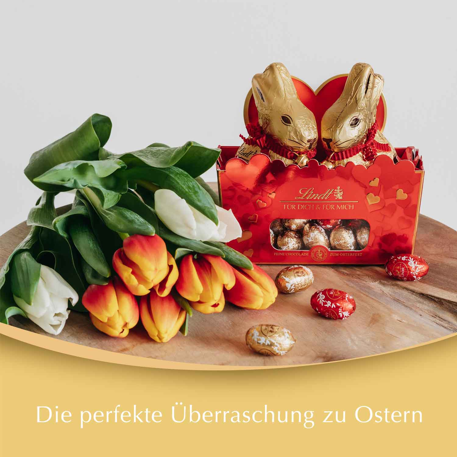Lindt Goldhasen 'Für Dich & Für Mich' im Nest 225g