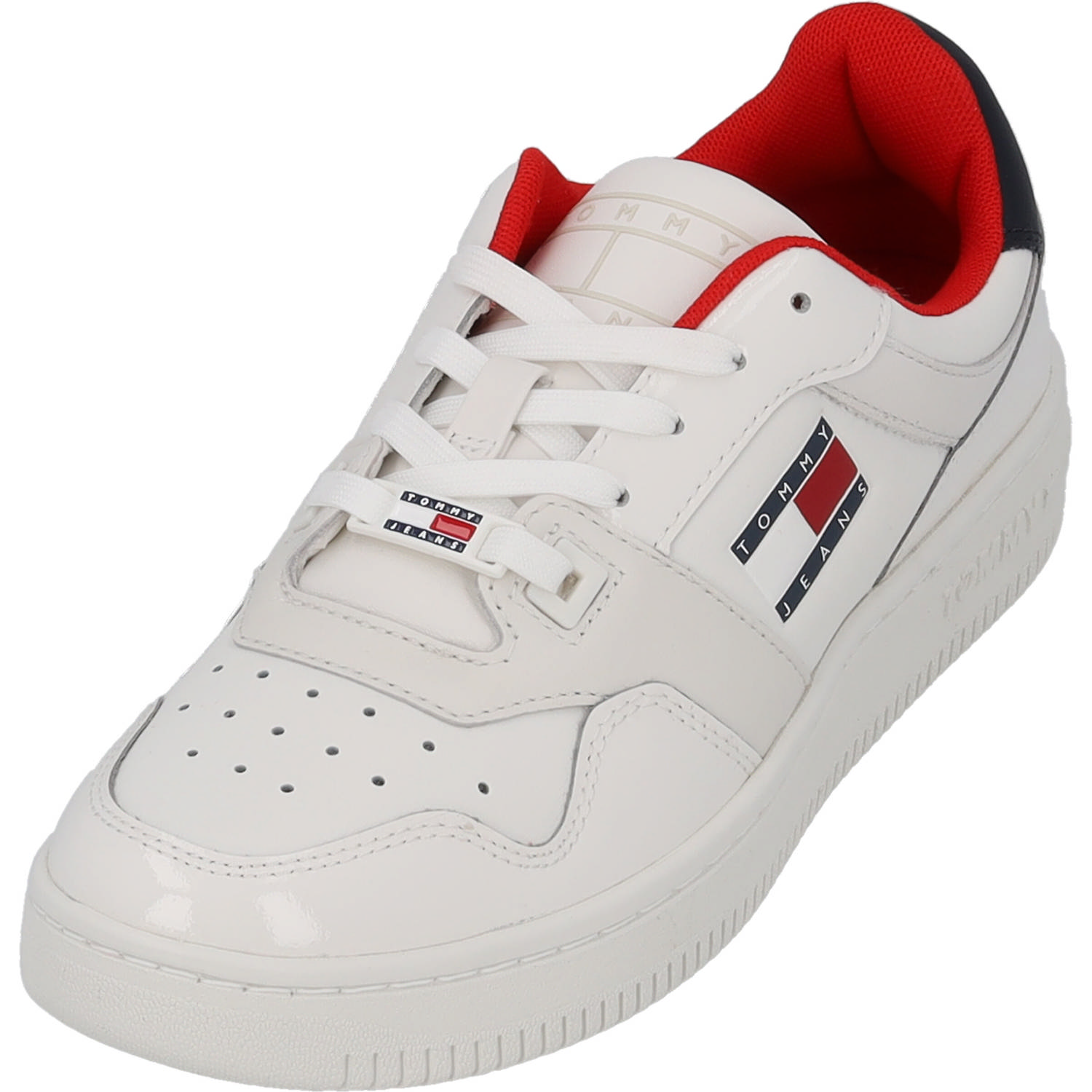 Tommy Hilfiger EN0EN02206, Schnürschuhe, Damen, white/Coporate