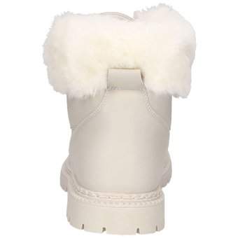 Puccetti Schnür Boots in weiß