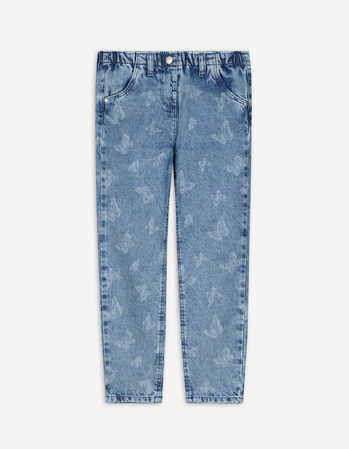 Paperbag Hose - Denim