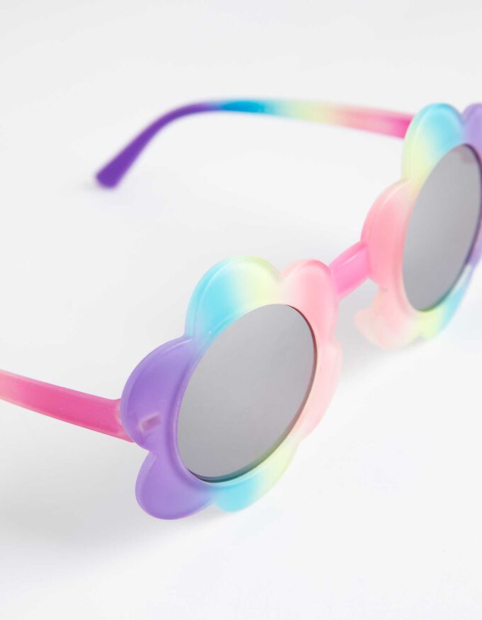 Blumenbrille - Farbverlauf