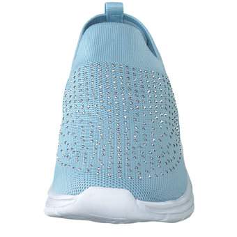 Barbarella Slip On Sneaker in blau
