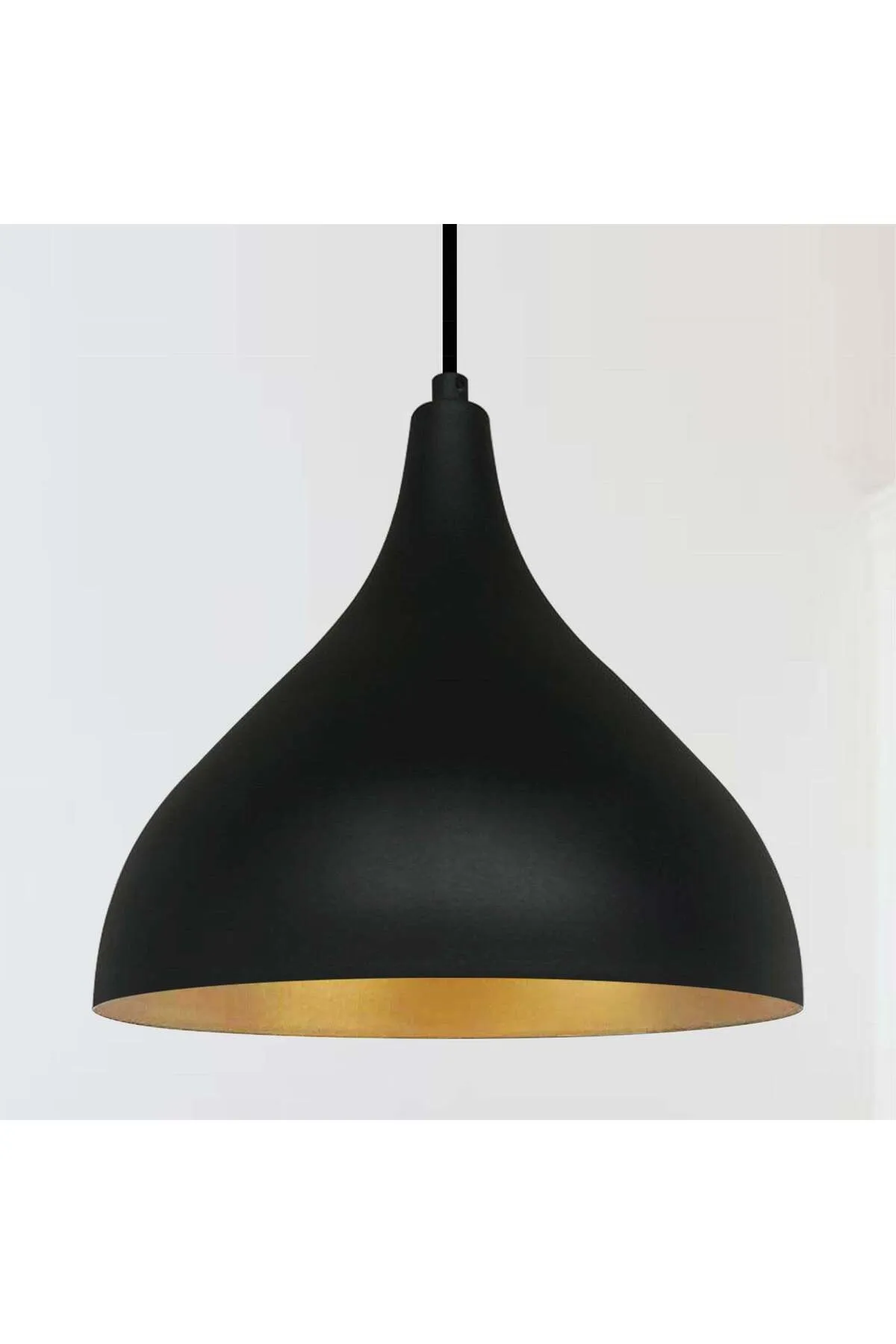 Bamyum  Pendelleuchte Schwarz Metall Hängelampe Hängelampe Pendelleuchte