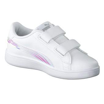 PUMA Smash v2 Holo V PS Sneaker in weiß