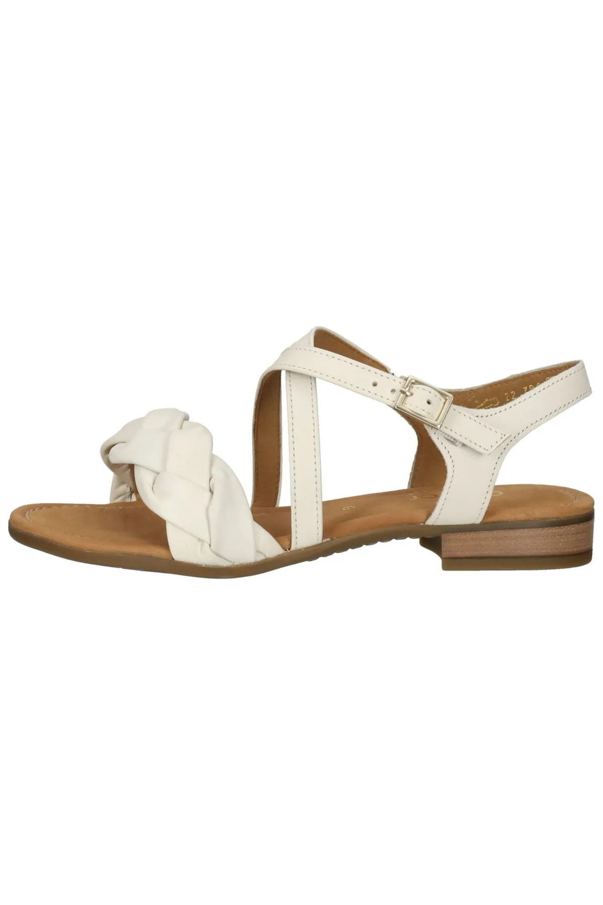 GABOR  Sandalette - Beige - Blockabsatz