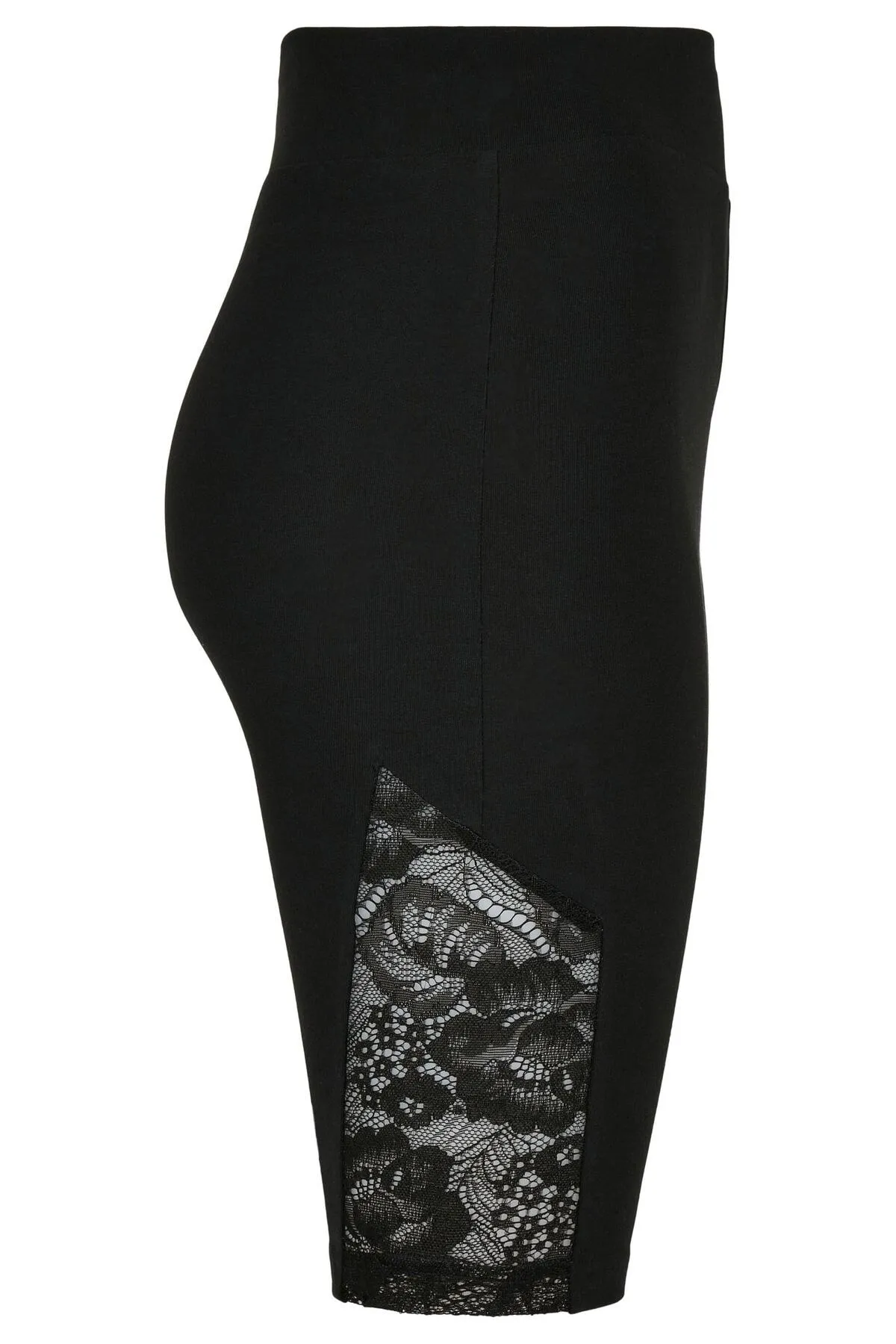 Urban Classics  Kurze Sporthose - Schwarz - Hoher Bund
