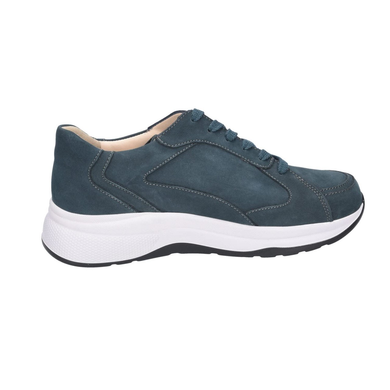 FINN COMFORT Freizeit Schnürer blau Piccadilly