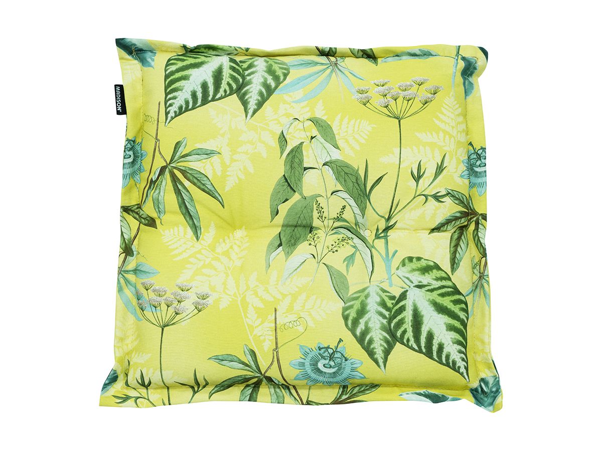 Madison Mauel Pastellgelb 50x50 Sitzkissen