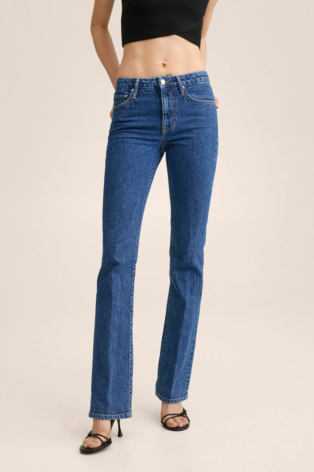 MANGO  Jeans - Blau - Bootcut