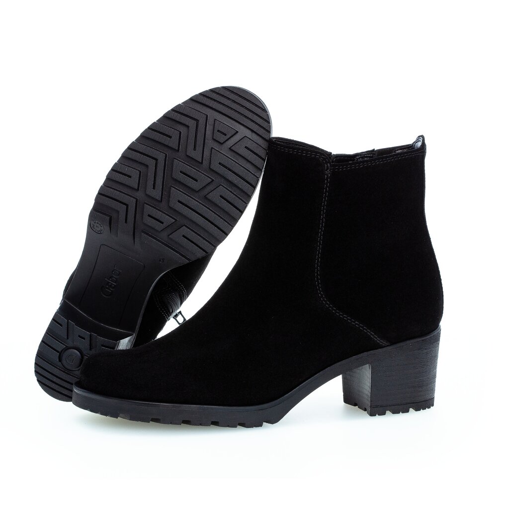 Gabor comfort Sportliche Stiefelette schwarz