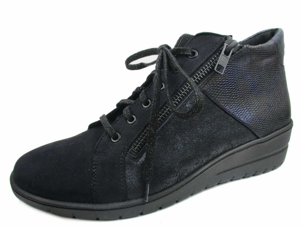 SOLIDUS Stiefeletten blau Helia