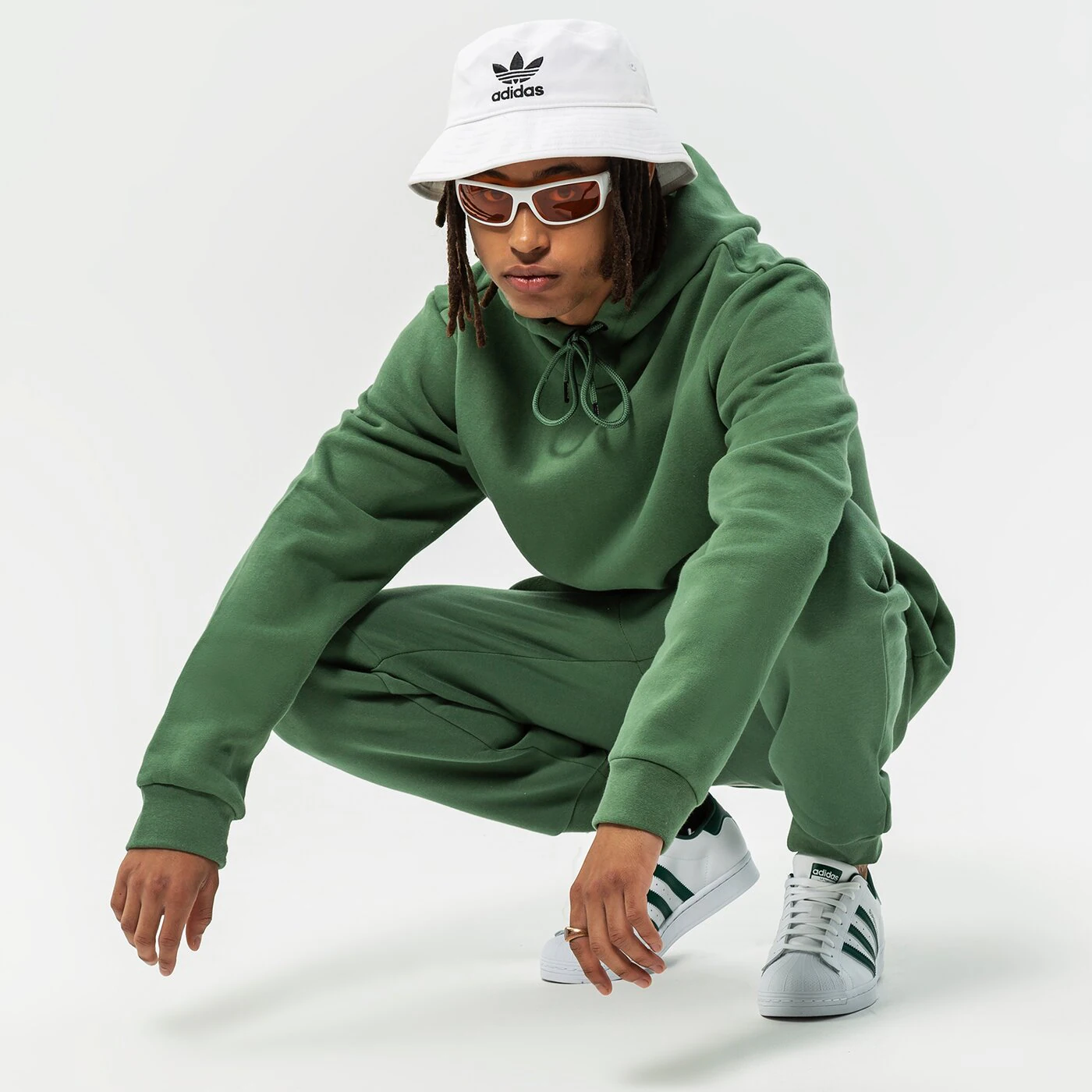 CONFRONT HOODIE HOODIE ESSENTIAL Grün