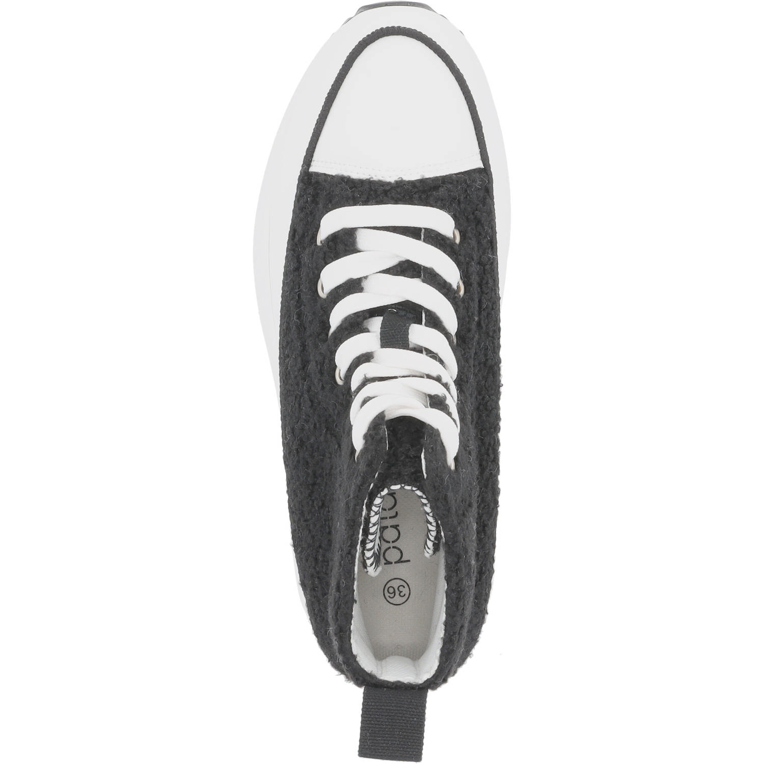 Palado Comino, Sneakers High, Damen, Schwarz