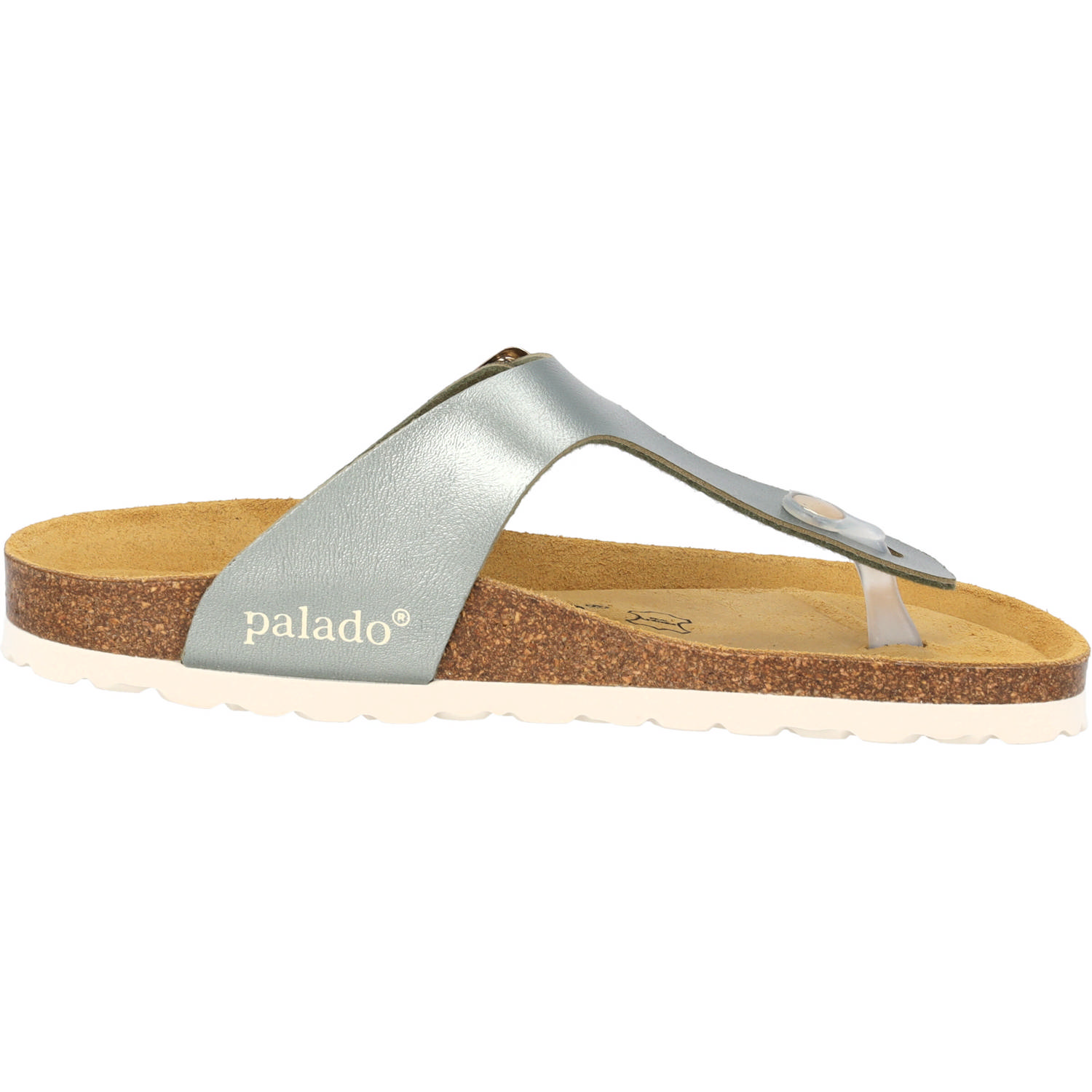 Palado Kos Metallic, Zehentrenner, Damen, Olive