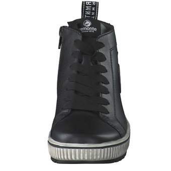 Remonte Ankle Schnürer in schwarz