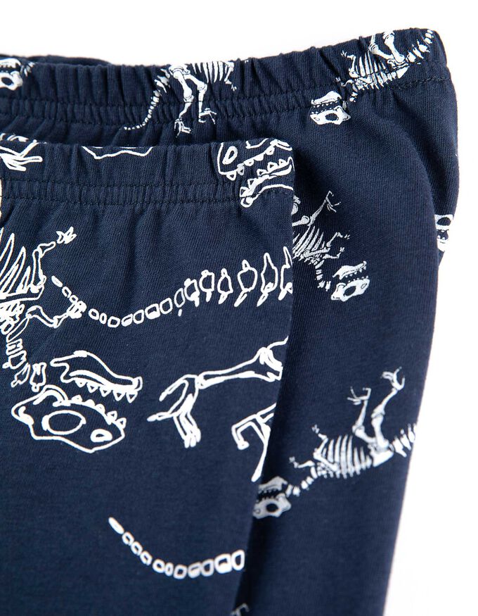 Pyjama Set aus Langarmshirt und Hose- 2er-Pack
