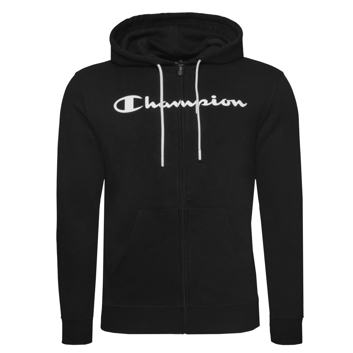 Champion Hooded Full Zip Sweatjacke schwarz