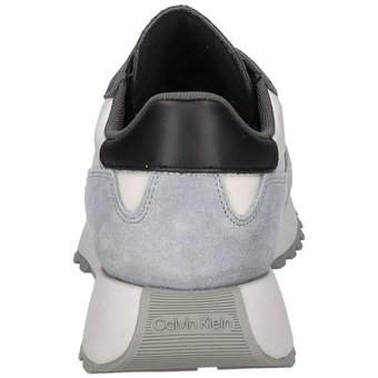 Calvin Klein Low Top Lace Up Sneaker in grau
