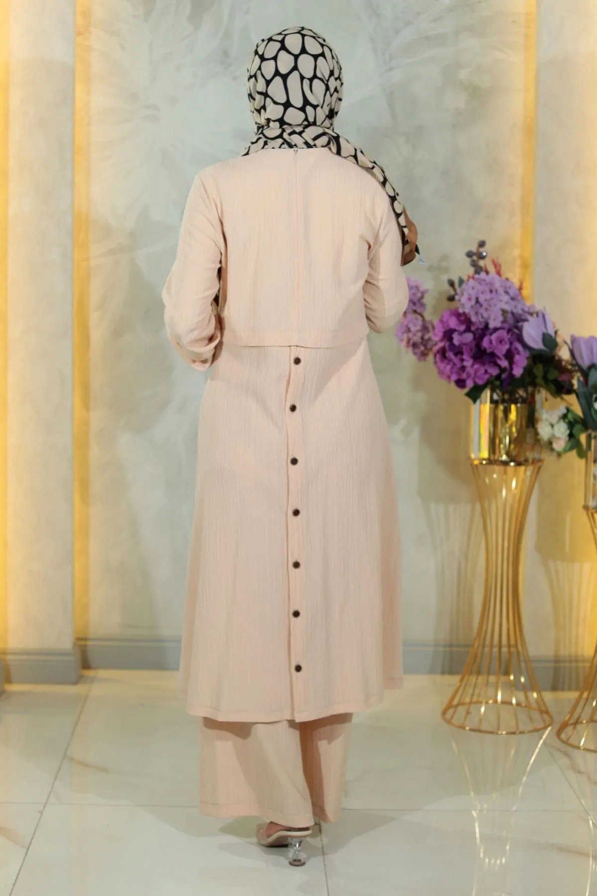 Modamihram  Zweiteiler - Beige - Regular Fit