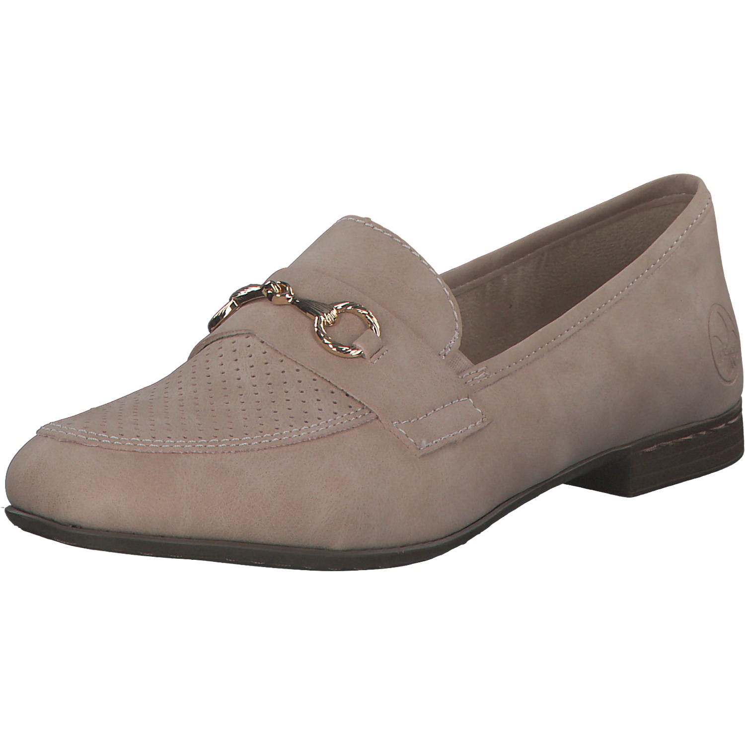 Rieker 51760, Mokassins, Damen, altrosa