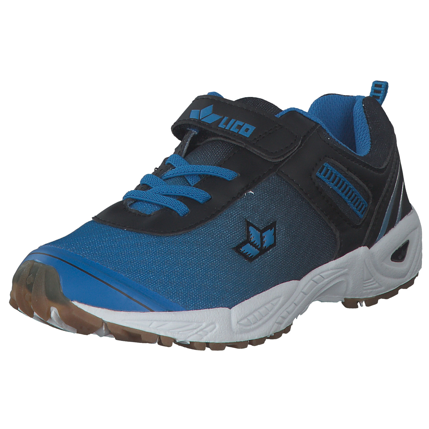 Geka Barney VS M, Sneakers Low, Kinder, Blau/Schwarz