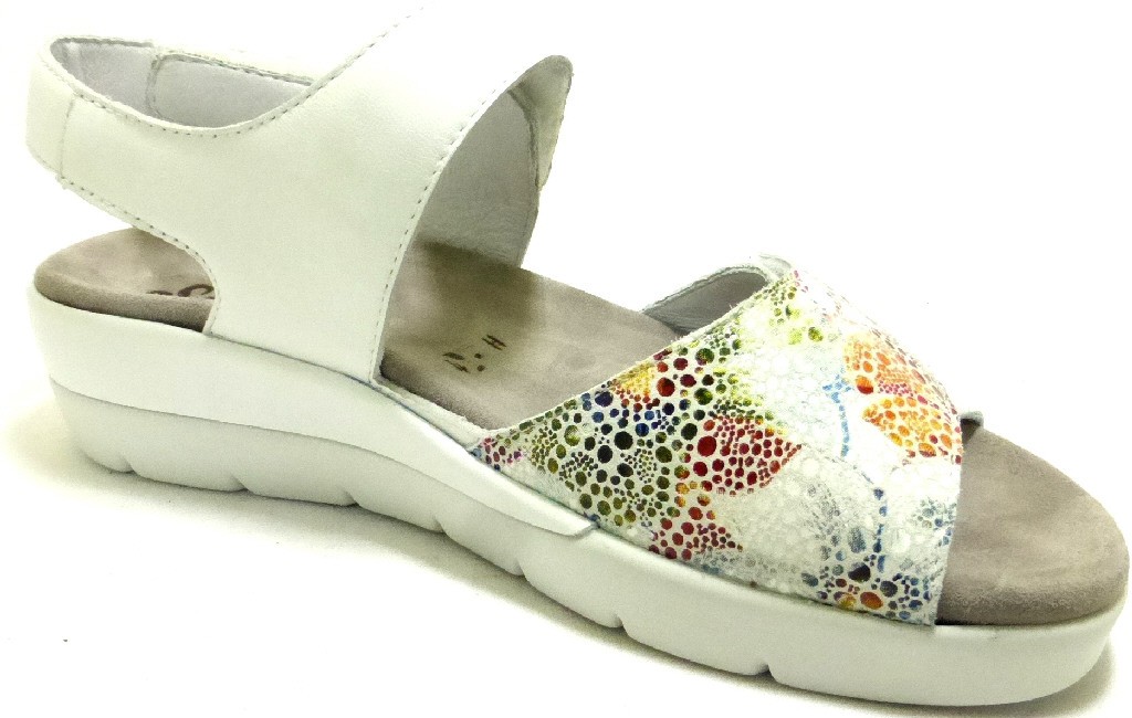 SEMLER Komfort Sandalen weiss