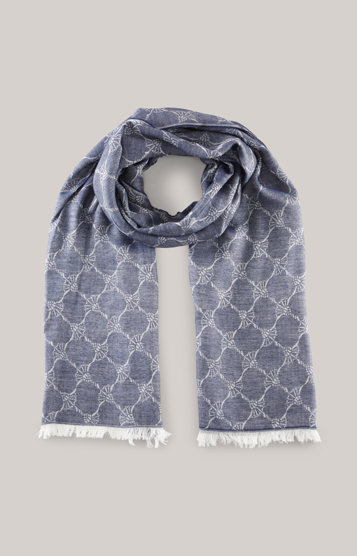 Cornflower Schal Ferdis in Navy/Silbergrau