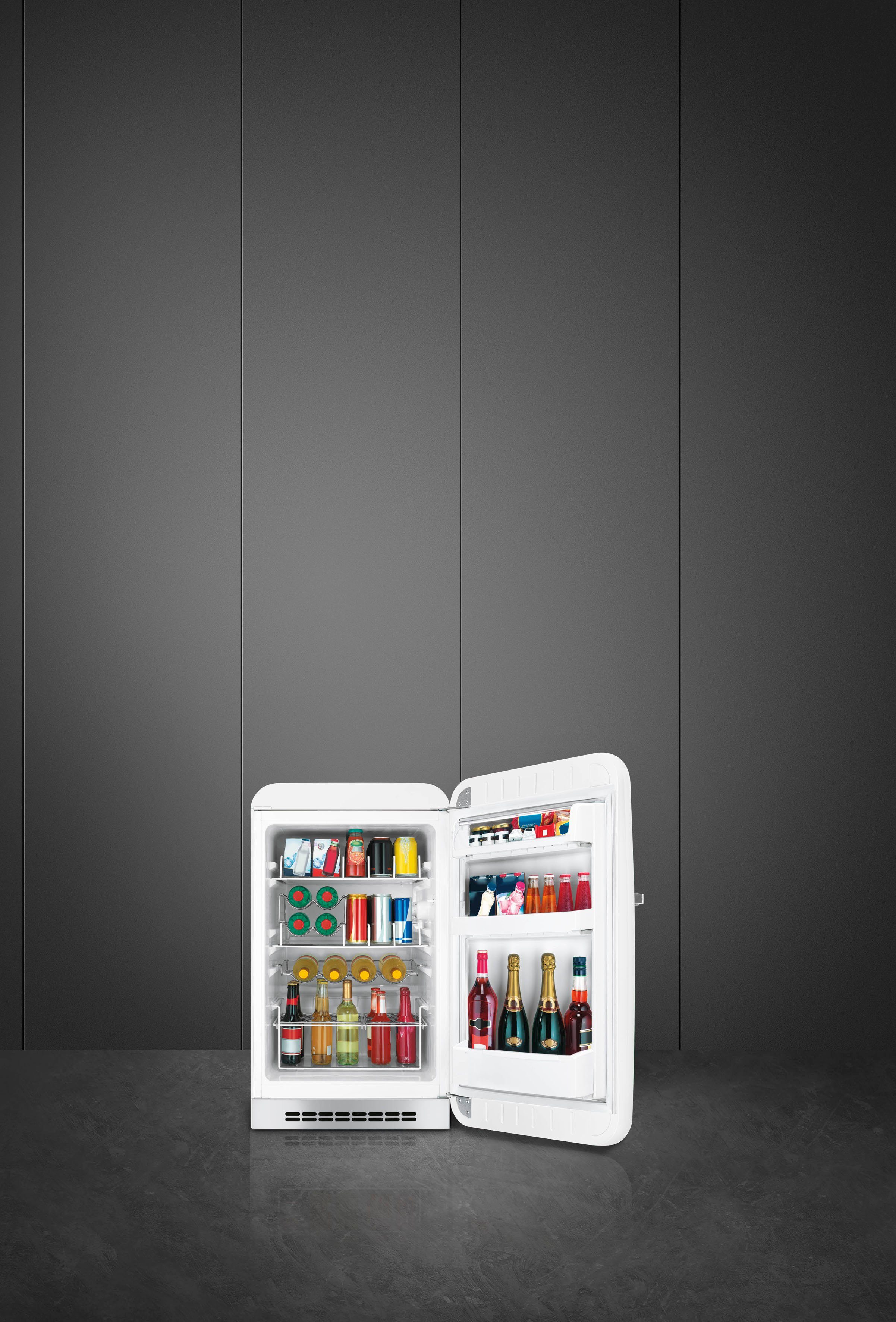 Smeg Kühlschrank FAB10HRWH5, 97 cm hoch, 54,5 cm breit