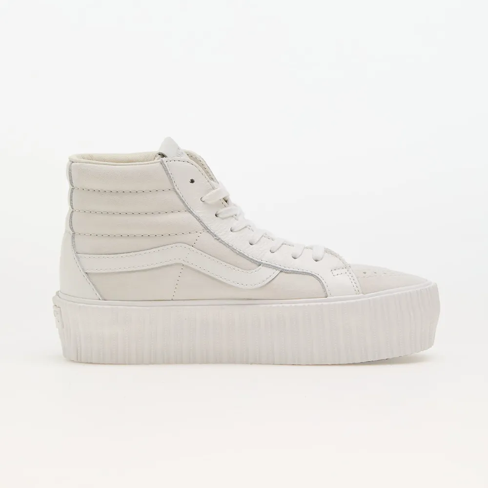 Vans Sk8 Hi Reissue 38 Platform LX Suede Leather Ivory VN000CNFIVR1 / weiss