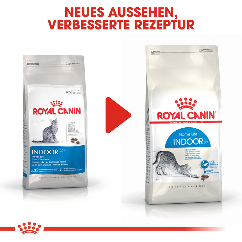 ROYAL CANIN Trockenfutter ROYAL CANIN Home Life Indoor 27 10+2kg