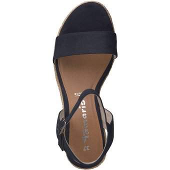 Tamaris Keilsandale in blau