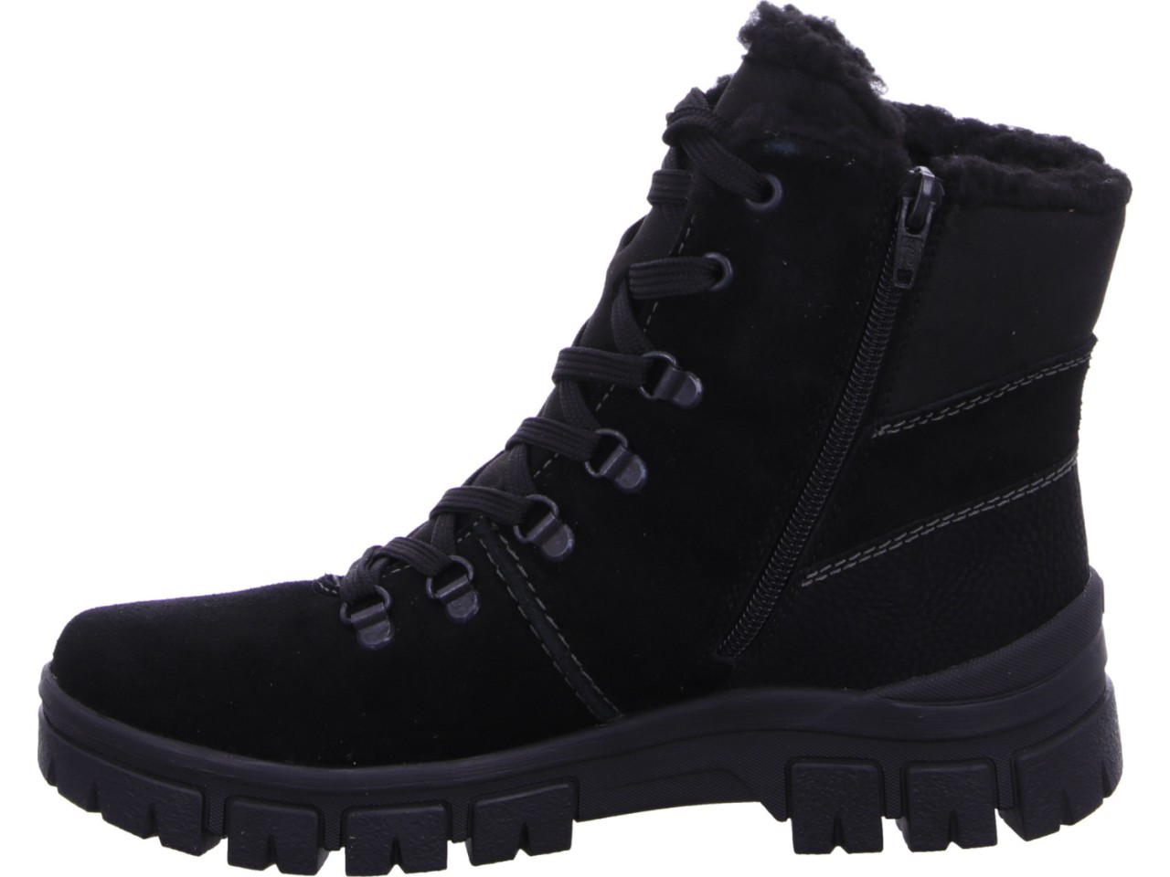RIEKER Winterstiefel schwarz