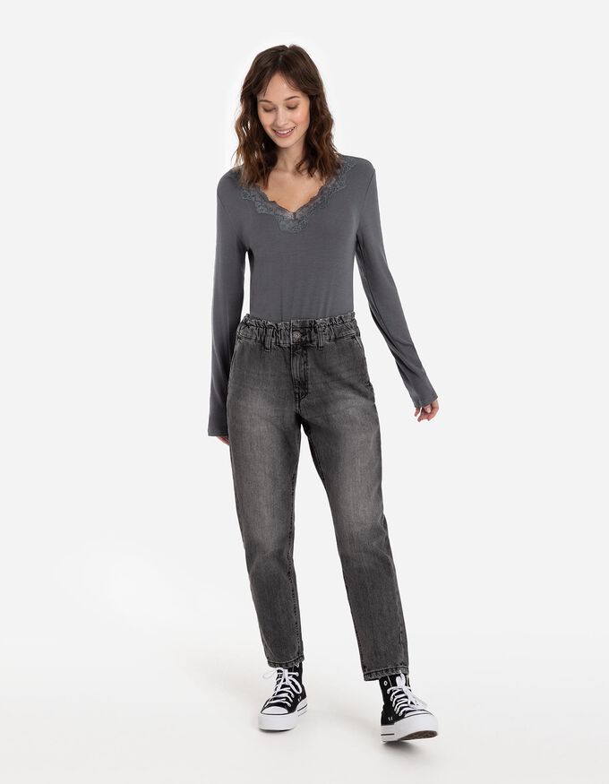 Langarmshirt - LENZING™ ECOVERO™