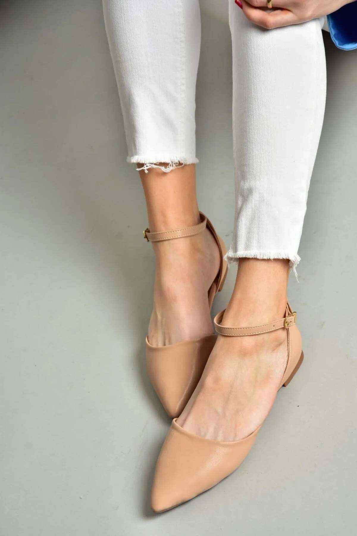 Fox Shoes  S726299609 Hellbraune Ballerinas für Damen