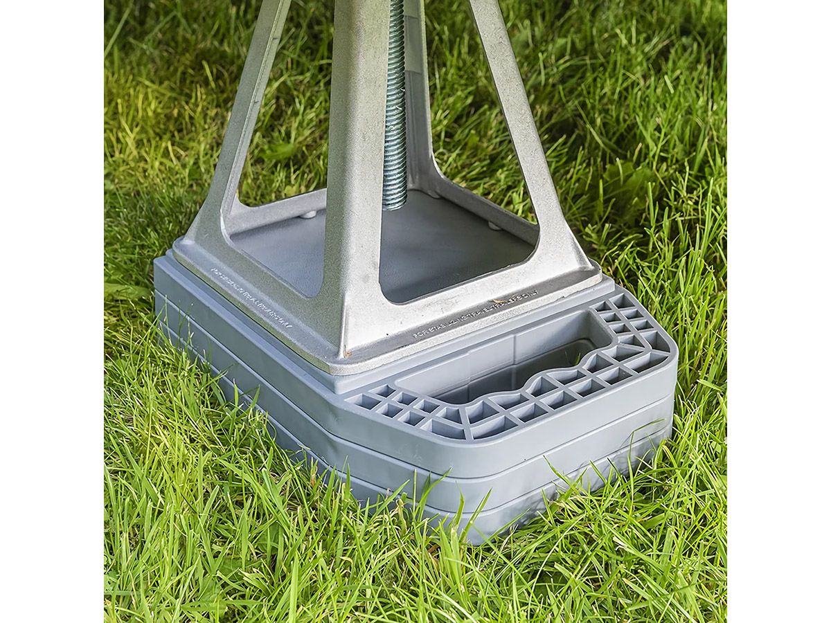 ProPlus stapelbare Unterlegplatten mit Griff