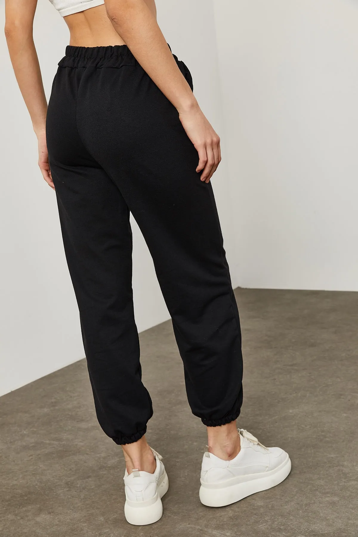 XHAN  Damen-Jogginghose mit Black Angel-Stickerei 0YZK8-10320